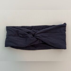 Aerie Dark Blue Twist Headband